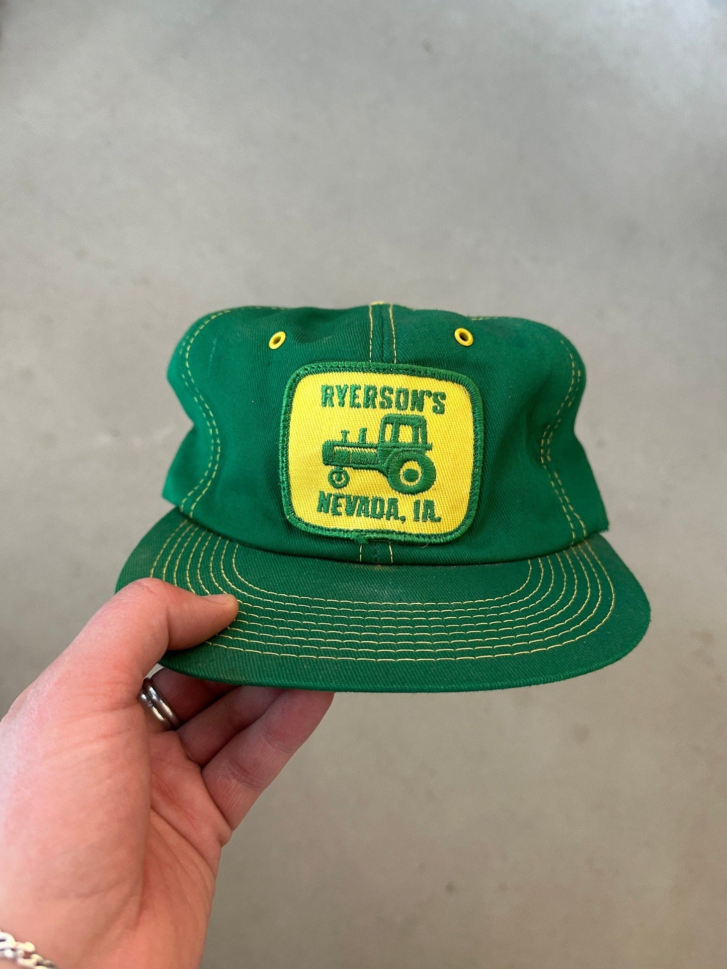 1980’s Ryerson’s Nevada Cap | O/S, Green