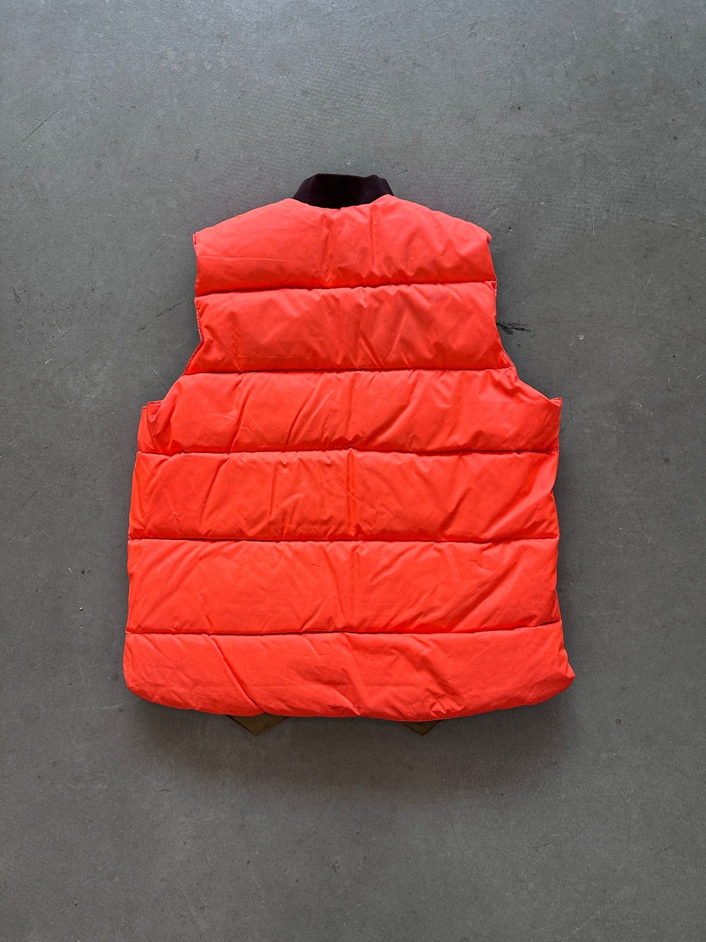 1980's K-Mart Reversible Down Vest - M | Medium, Red