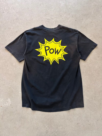 1995 DC Comics Wham Pow T-Shirt - L | Large, Red