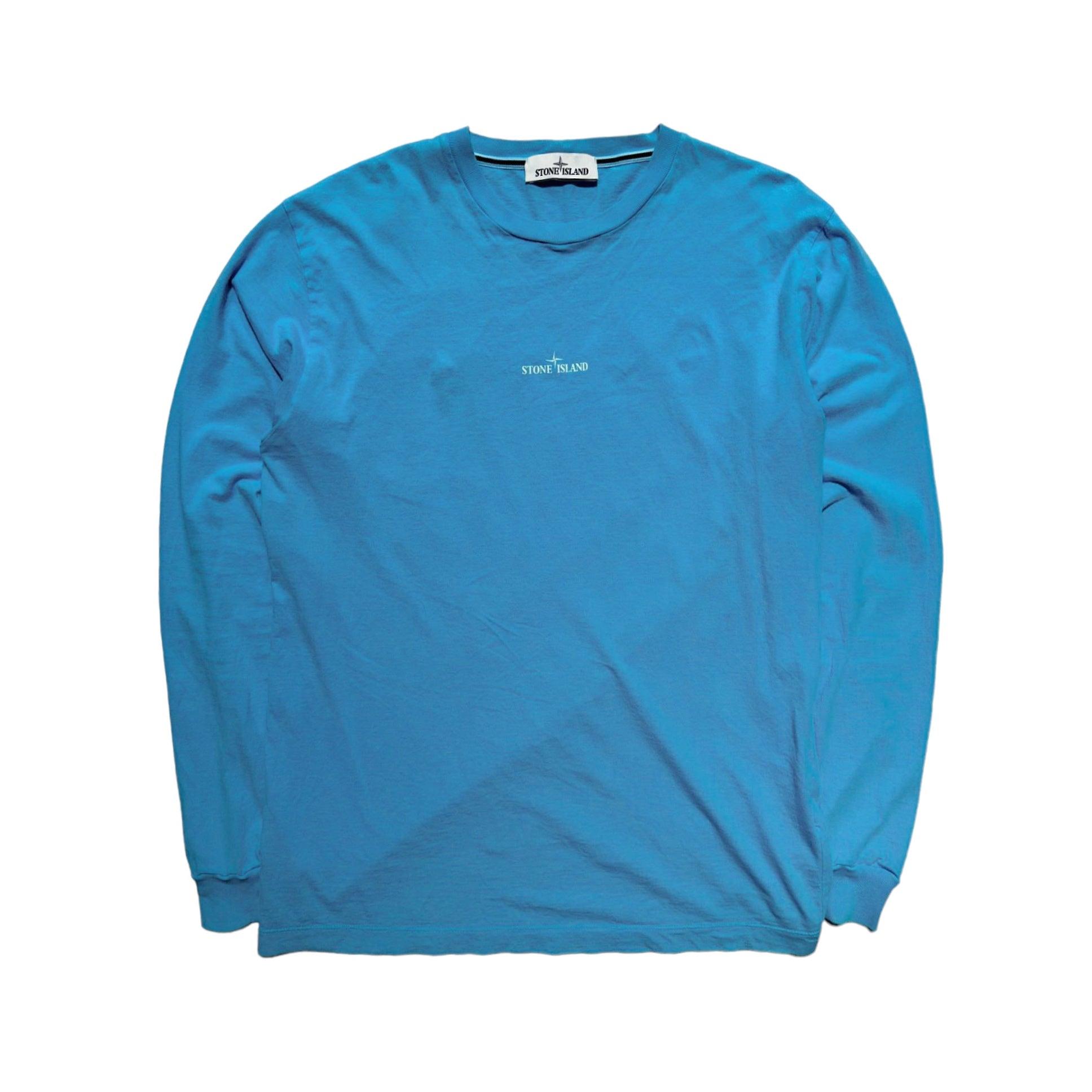 Stone Island Long Sleeved Spell Out T Shirt - Known Source