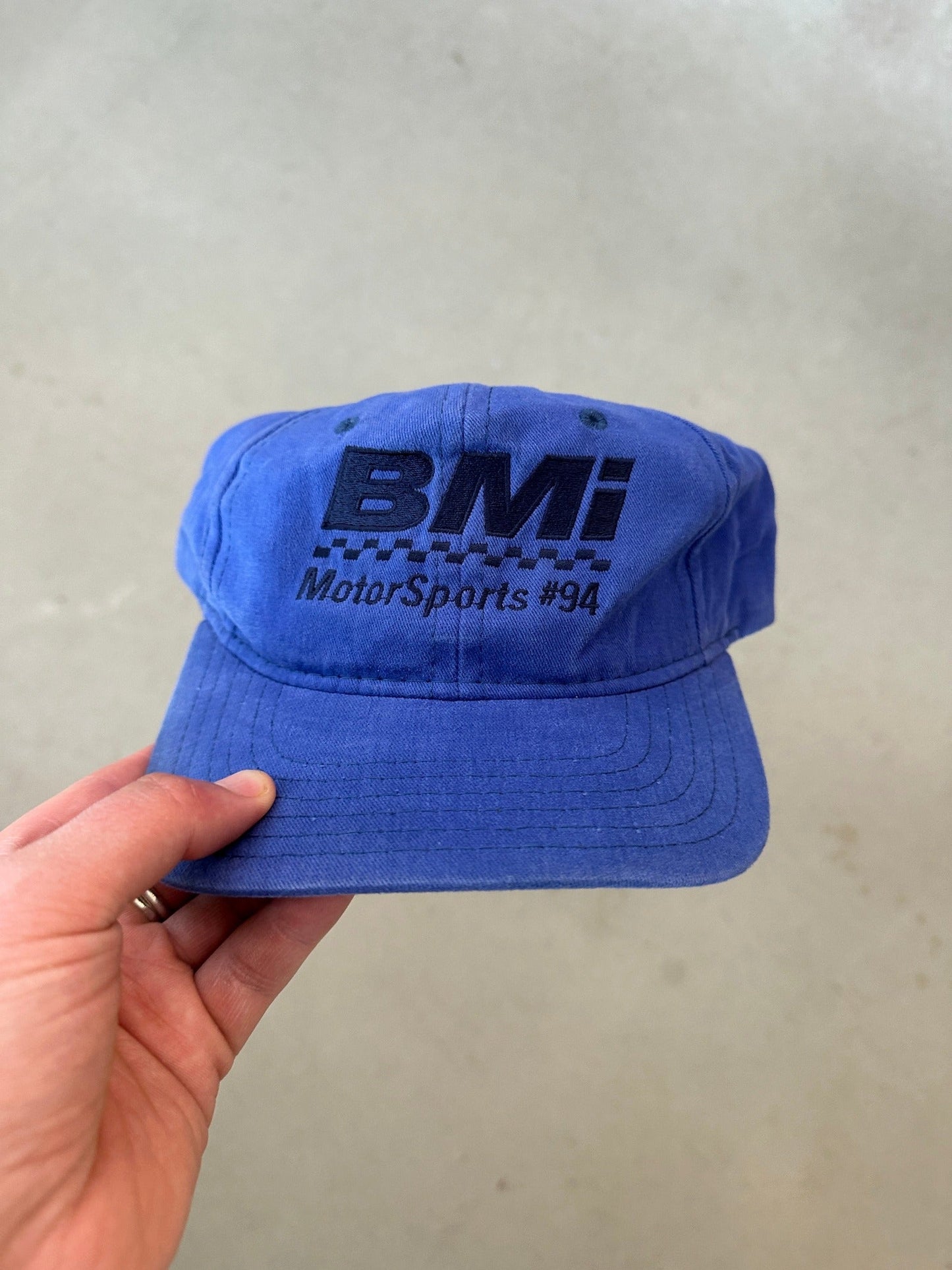 1990’s BMI Motorsport Cap | O/S, Blue