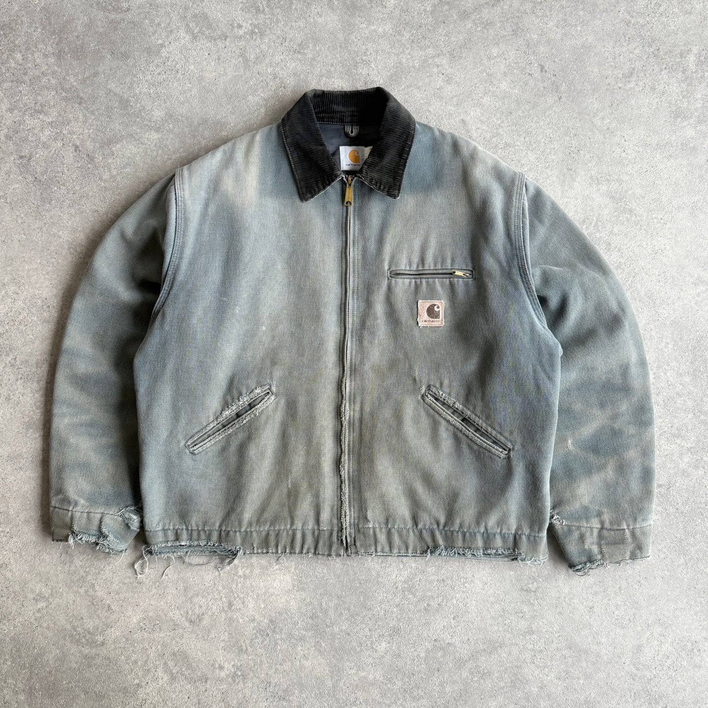 Carhartt RARE 1997 heavyweight distressed Detroit jacket (XL)