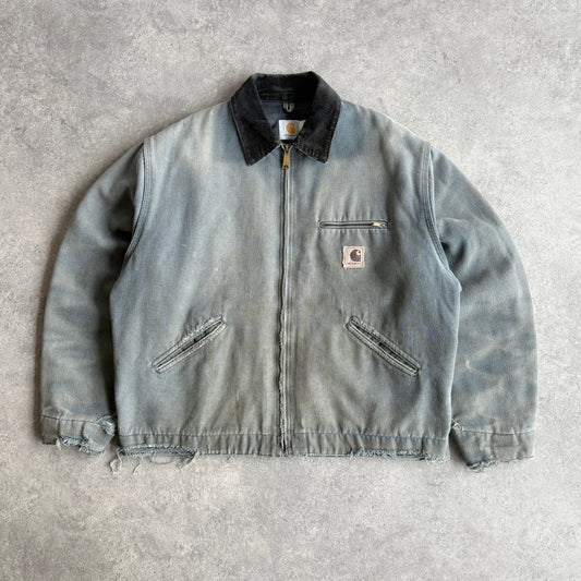 Carhartt RARE 1997 heavyweight distressed Detroit jacket (XL)