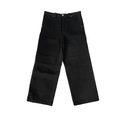 Chrome Hearts Street Sweeper Denim Pants Black | W34, Black