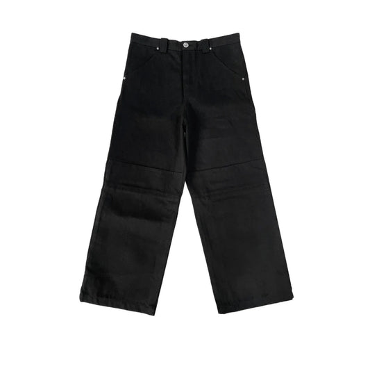 Chrome Hearts Street Sweeper Denim Pants Black | W34, Black
