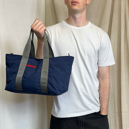 Prada Sport Blue 00s Handheld Sports Bag | O/S, Multicoloured