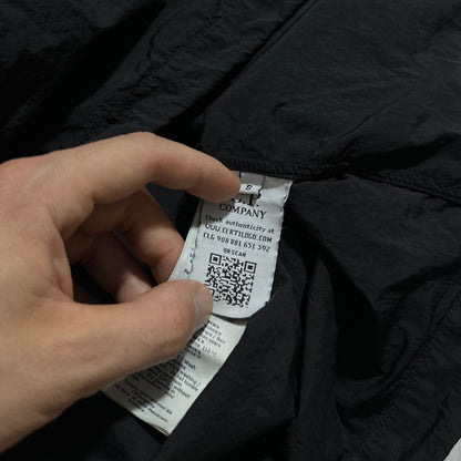 CP Company Black Nylon Double Pocket Jacket