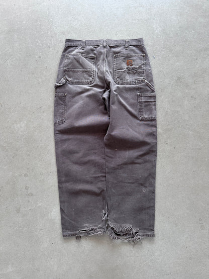 Carhartt Thrashed Double Knee Pants - 34 x 32 | W33, Red