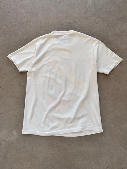 1980's F1 Lotus Nakajima Piquet T-Shirt - L | Large, Red