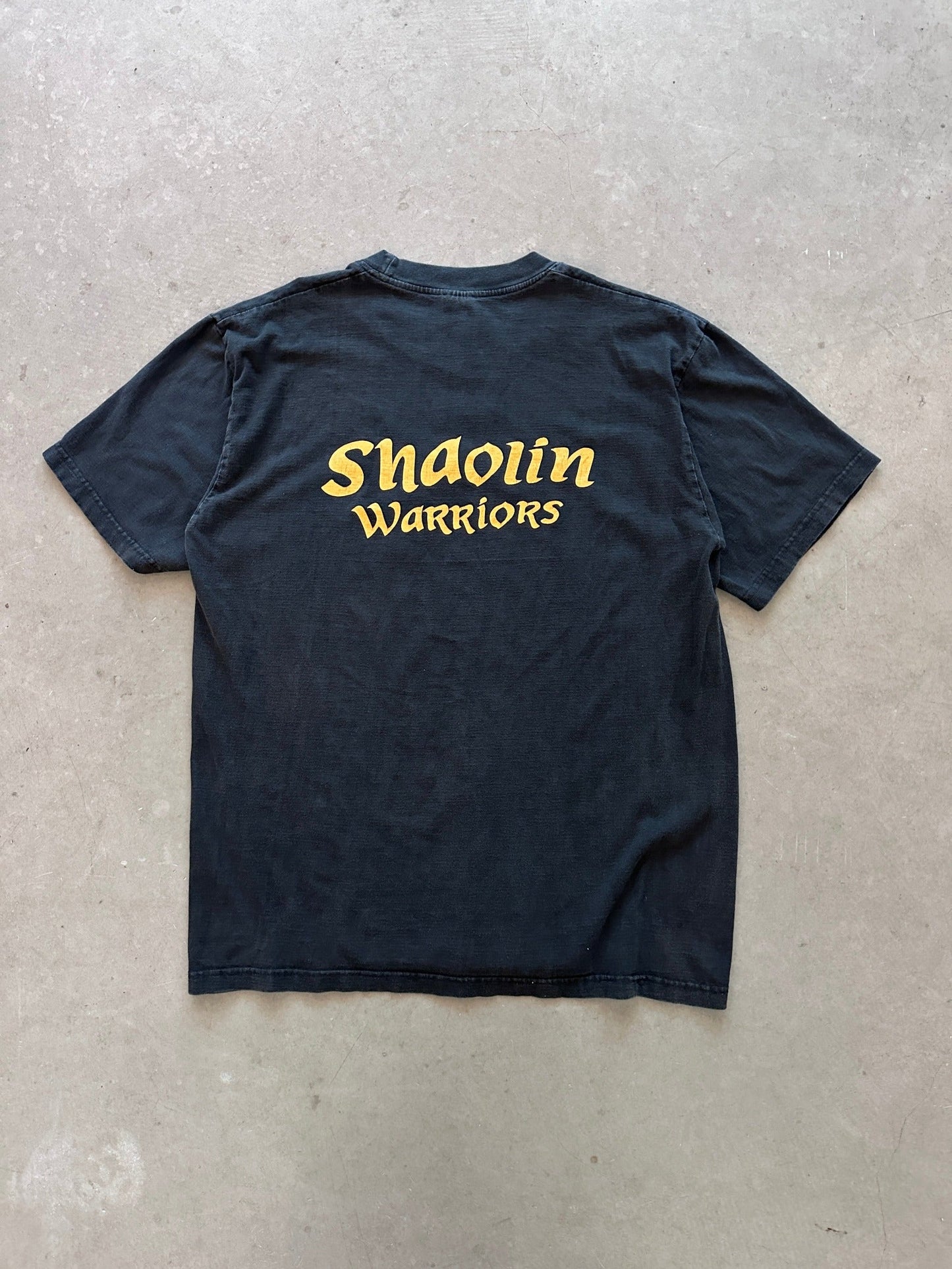 1990's Shaolin Warriors T-Shirt - L | Large, Red