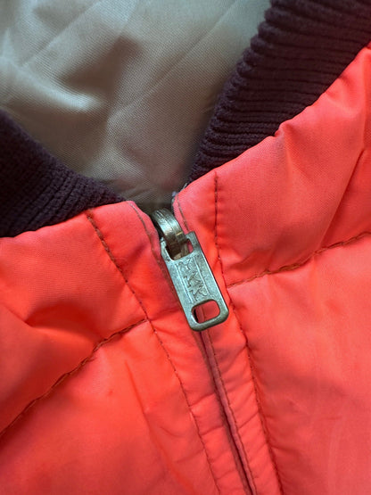 1980's K-Mart Reversible Down Vest - M | Medium, Red