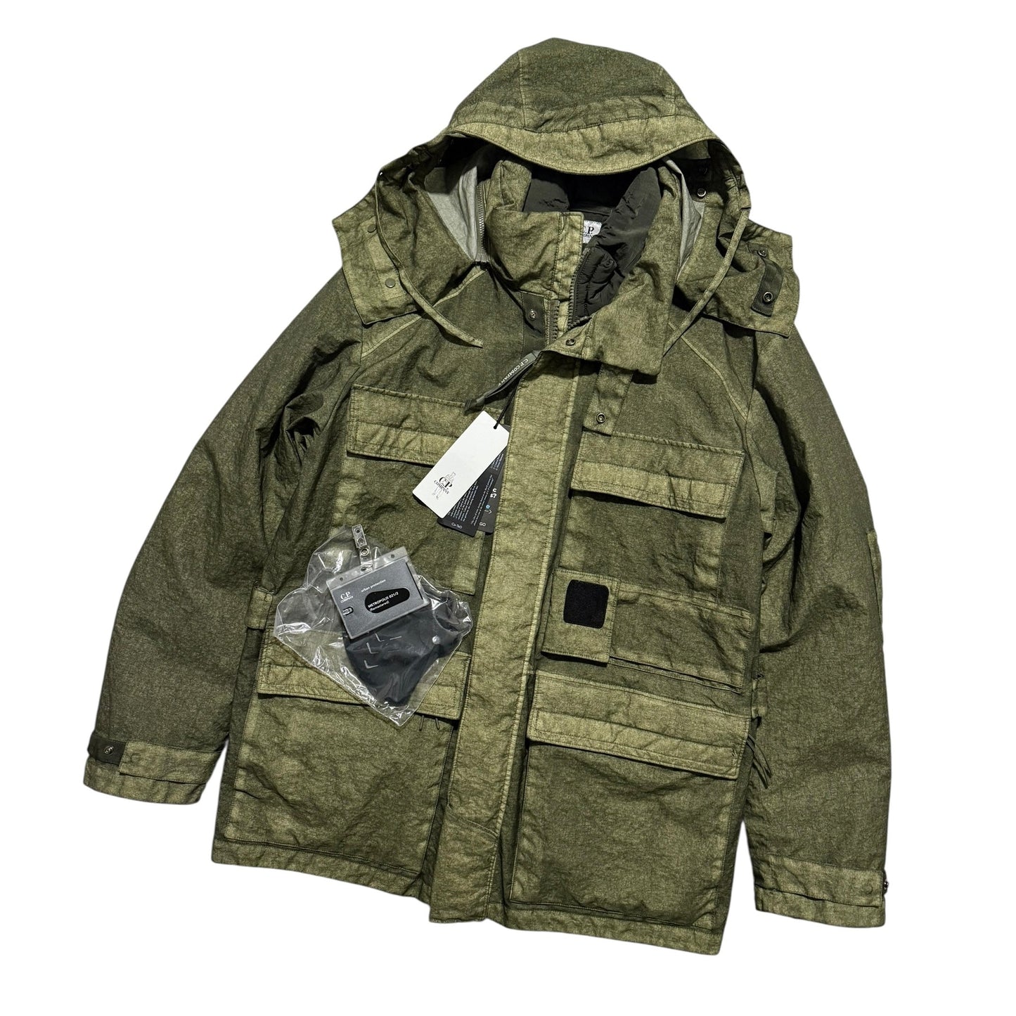 CP Company Co-Ted Metropolis Jacket | Medium, Olive Green