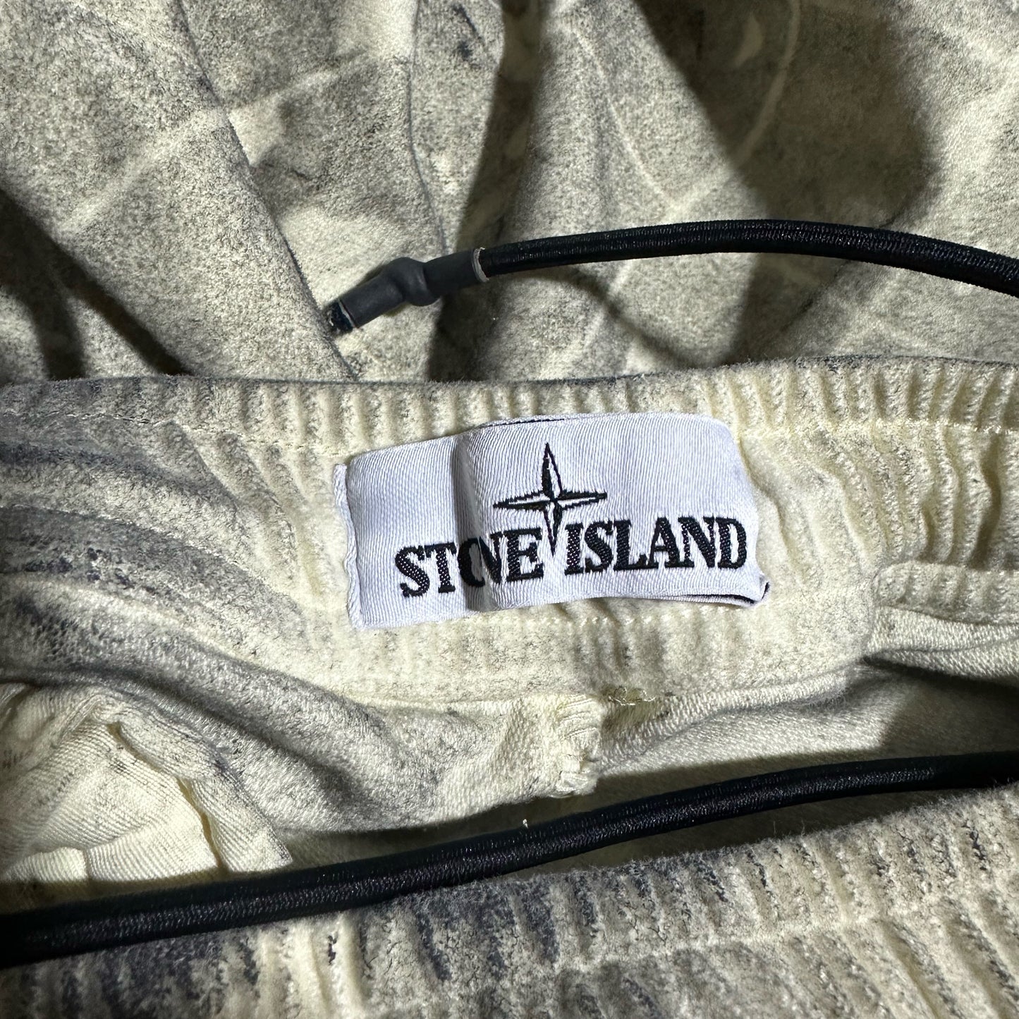 Stone Island Dust Treatment Grid Multi Pocket Cargo Trousers
