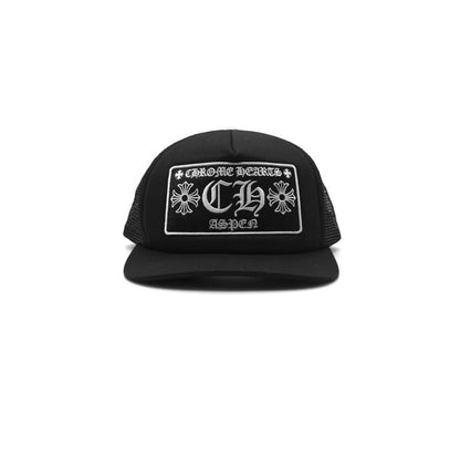 Chrome Hearts Aspen Exclusive CH Trucker Black | O/S, Black