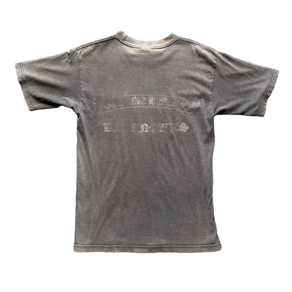 Chrome Hearts Vintage Cross Logo LA Exclusive Tee | Medium, Faded Black