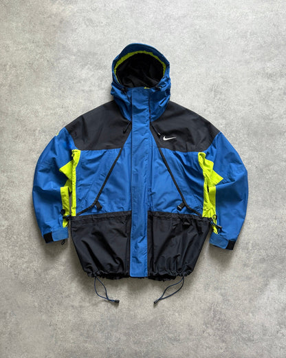 nike acg 1998 storm-fit technical waterproof jacket (L) | Large, Multicoloured