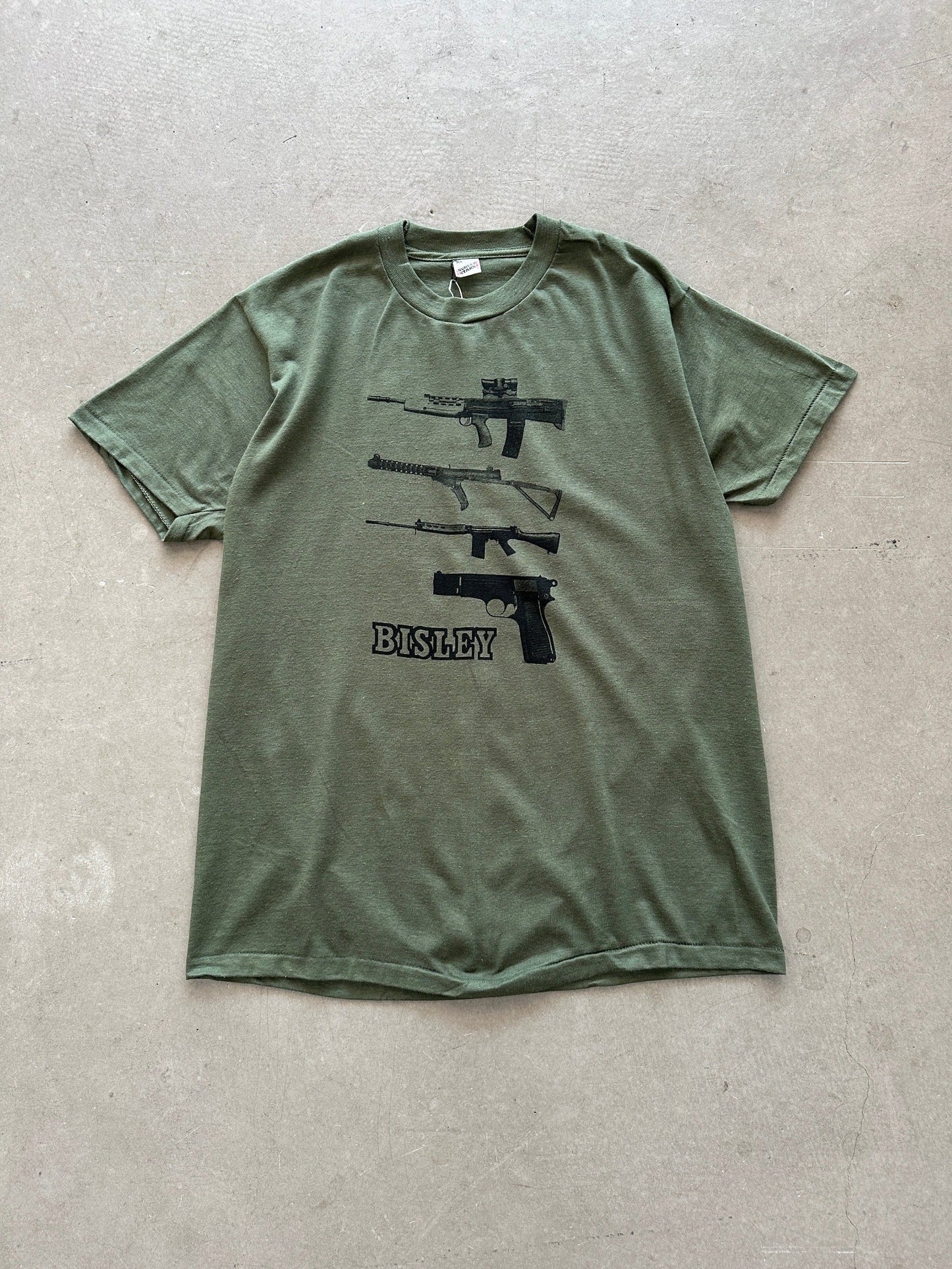 1980's Bisley Shooting Ground T-Shirt - XL | X-Large, Red