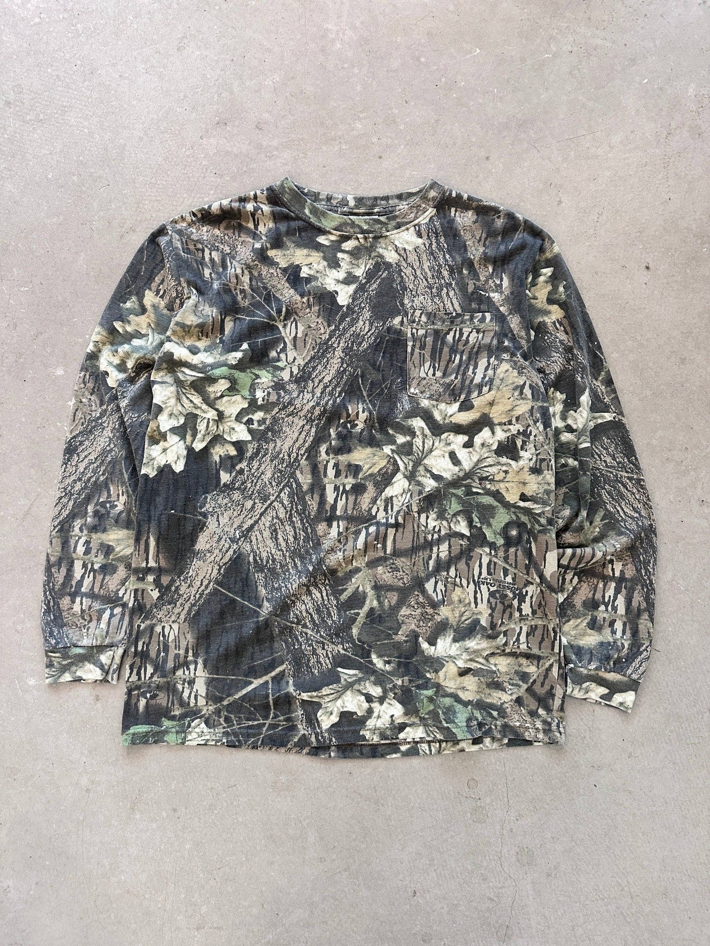Mossy Oak Real Tree Camo Long Sleeve - L | Large, Multicoloured