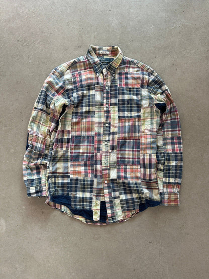 Ralph Lauren Patchwork Madras Shirt - M