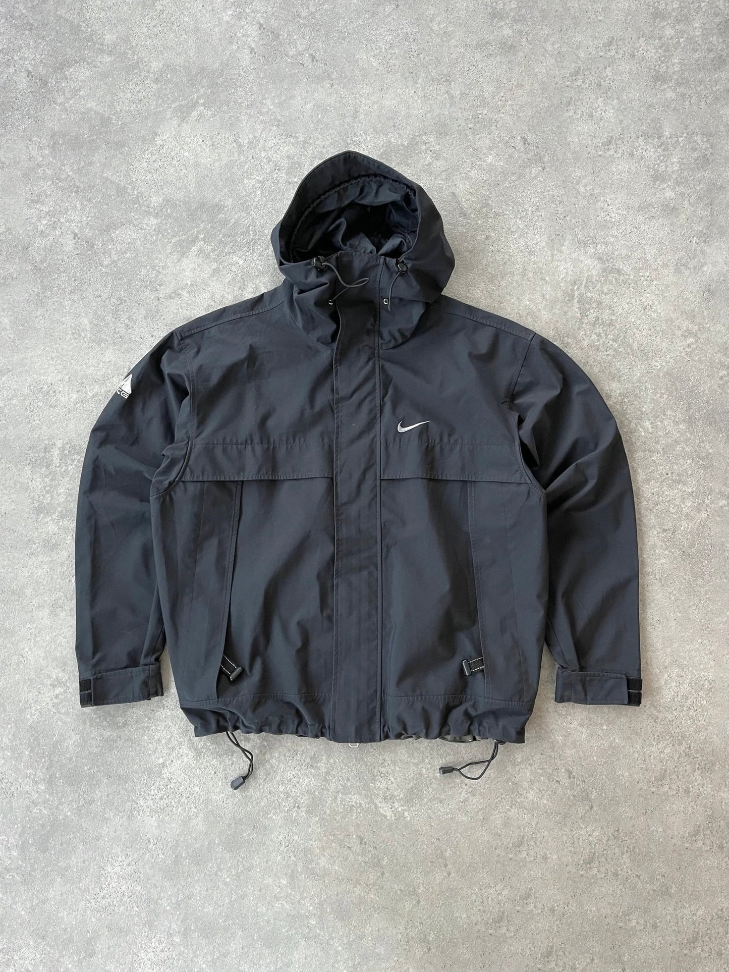 nike acg 1990s lightweight technical ripstop waterproof jacket (m) | Default Title, Multicoloured