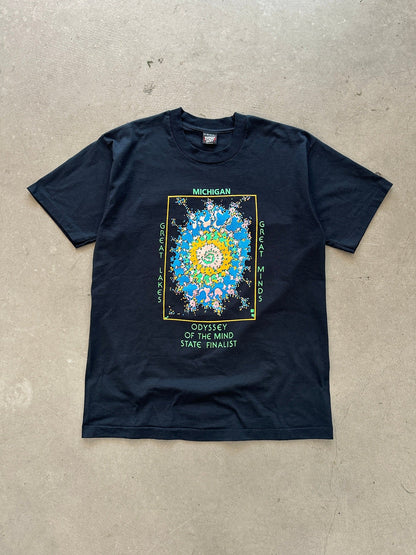 1990's Odyssey of the Mind T-Shirt - XL | X-Large, Red