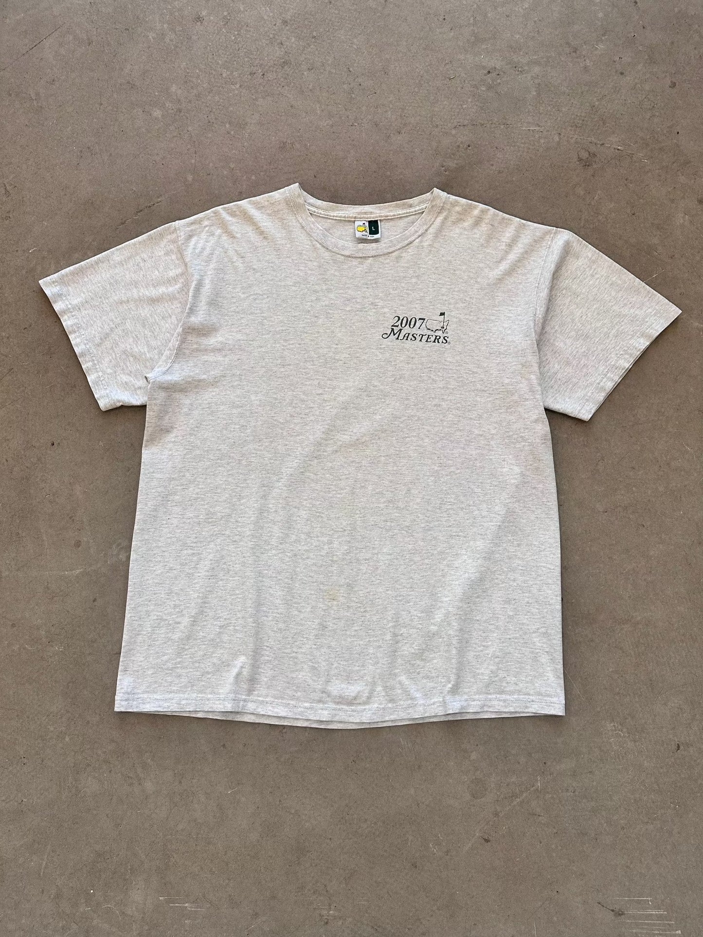 2007 Golf Masters T-Shirt - L | Large, Red