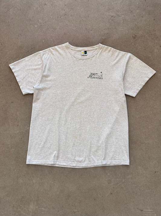 2007 Golf Masters T-Shirt - L | Large, Red