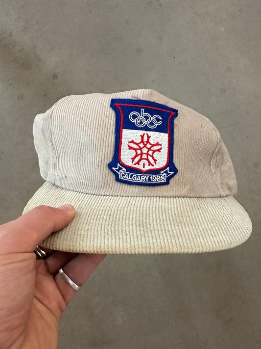 1988 Calgary Winter Olympics Cord Cap