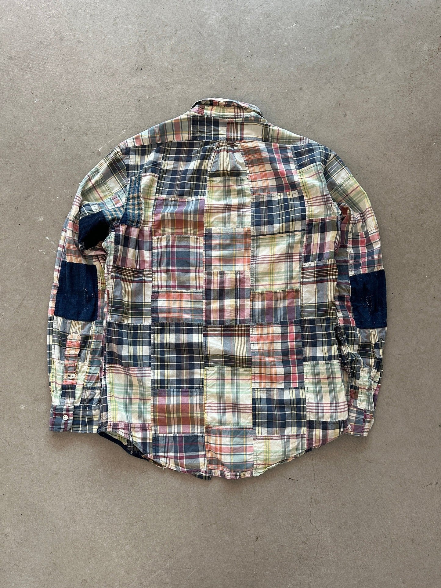 Ralph Lauren Patchwork Madras Shirt - M
