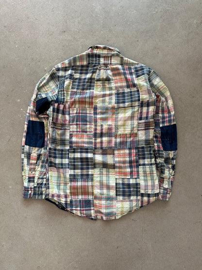 Ralph Lauren Patchwork Madras Shirt - M