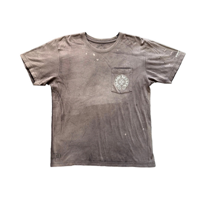 Chrome Hearts Sunfaded Horseshoe Logo T-Shirt | Large, Sunfaded Brown
