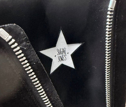 Chrome Hearts Sugar Jones Suede Triple Cross Black Boots | UK 39, Black