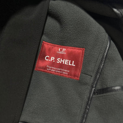 CP Company Black Soft Shell Jacket