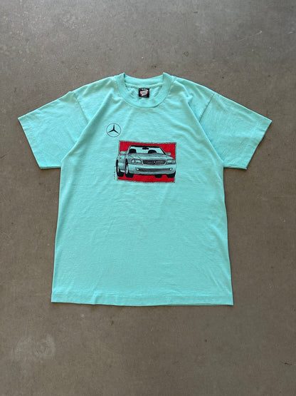 1990's Mercedes Benz 500SL T-Shirt - L | Large, Red