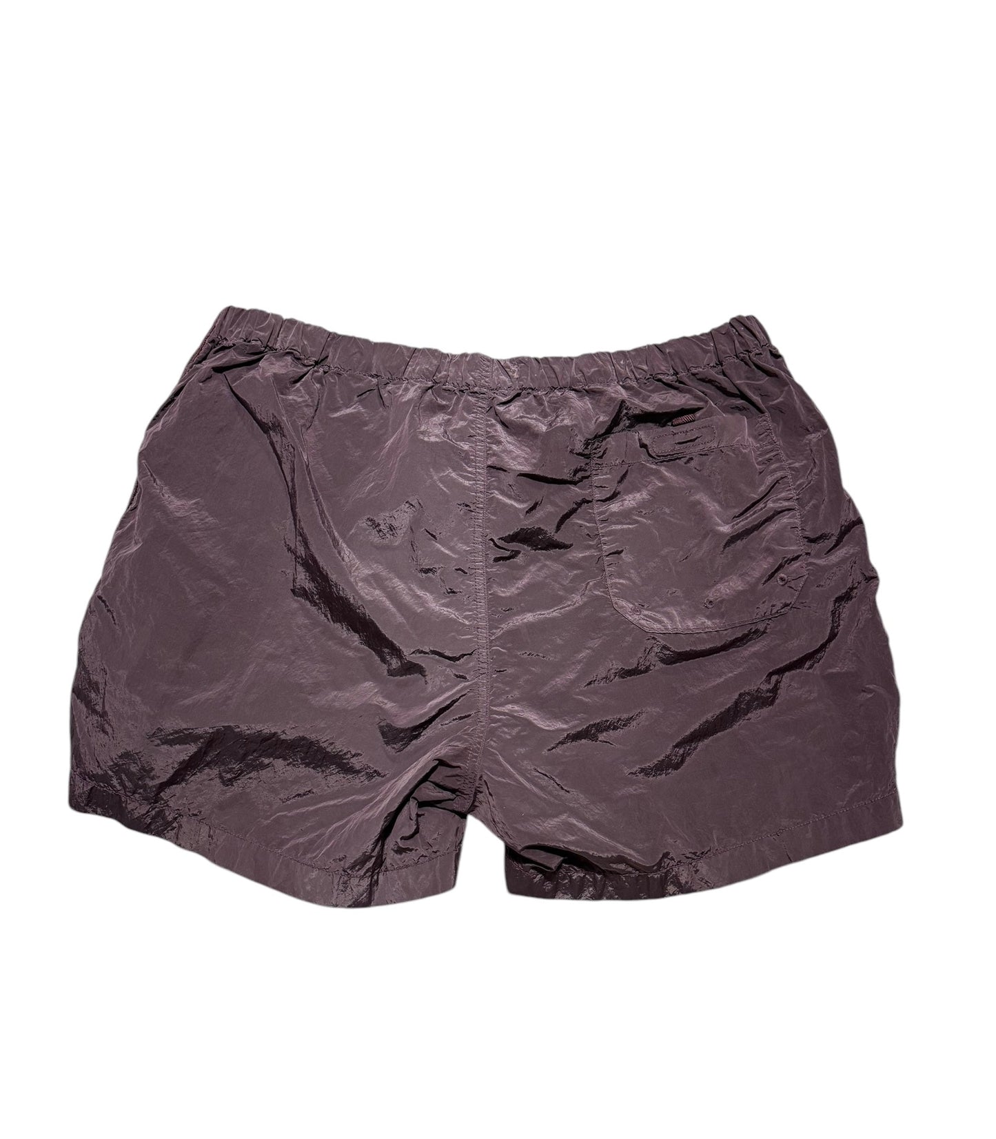 Stone Island Purple Nylon Swim Shorts | Large, Purple