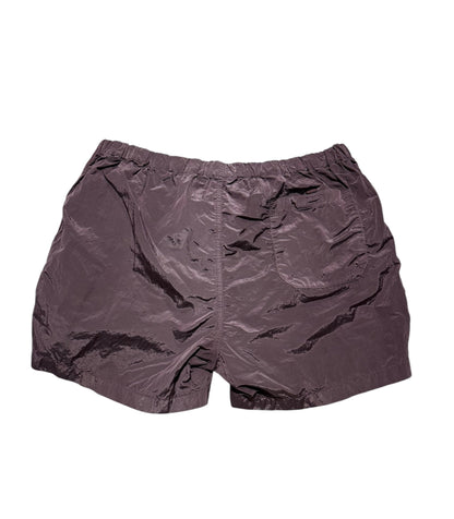 Stone Island Purple Nylon Swim Shorts | Large, Purple