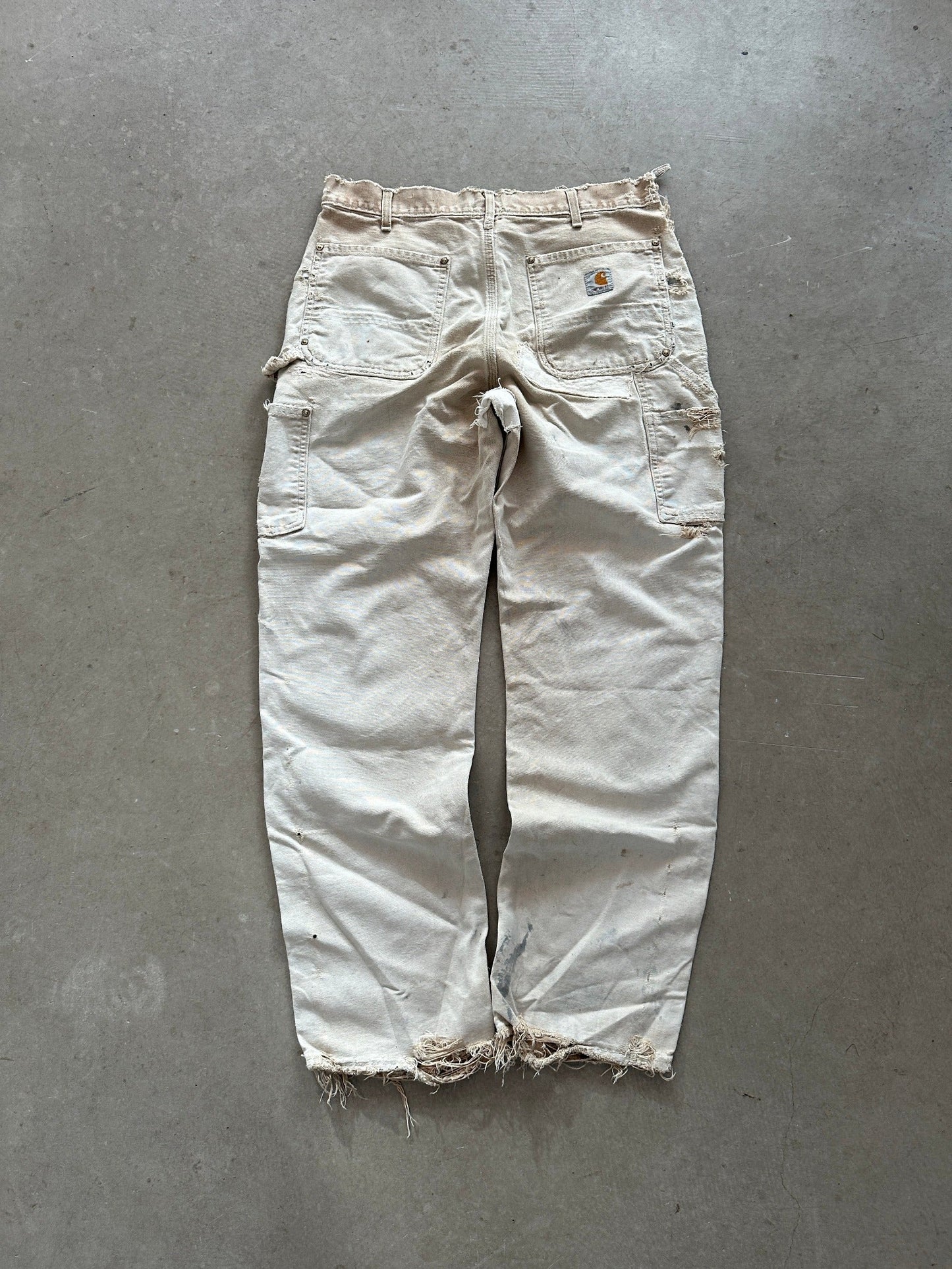 Carhartt Double Knee Pants - 34 x 32 | W34, Red