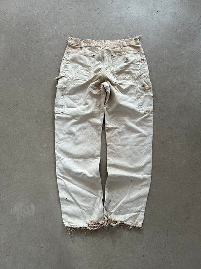 Carhartt Double Knee Pants - 34 x 32 | W34, Red