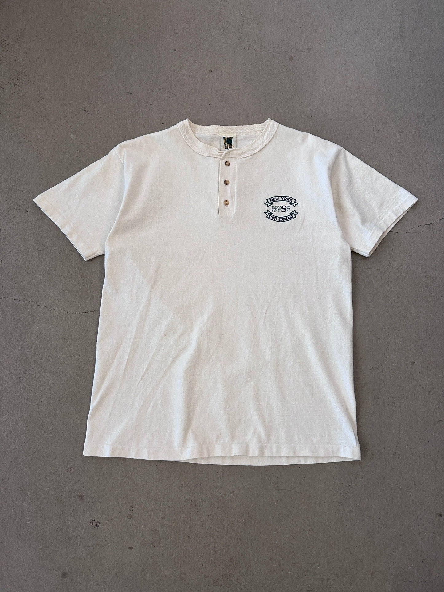 1990's NYSE Henley - L | Default Title, Red