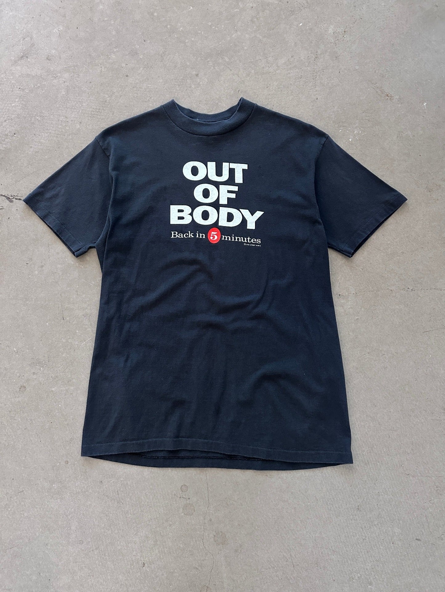 1990's Out Of Body T-Shirt - L | Large, Red