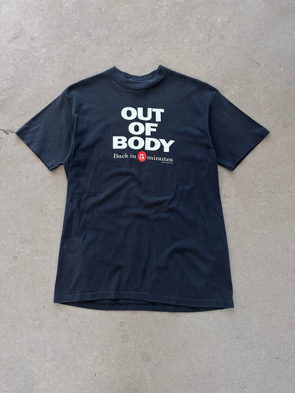 1990's Out Of Body T-Shirt - L | Large, Red