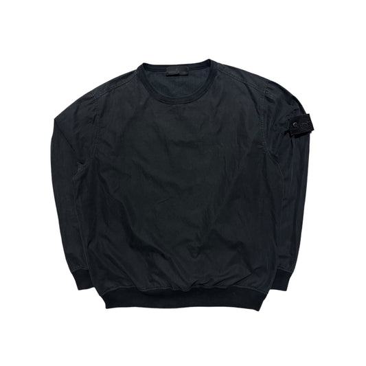 Stone Island Ghost Cotton Nylon Pullover Jumper