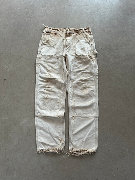Carhartt Double Knee Pants - 34 x 32 | W34, Red