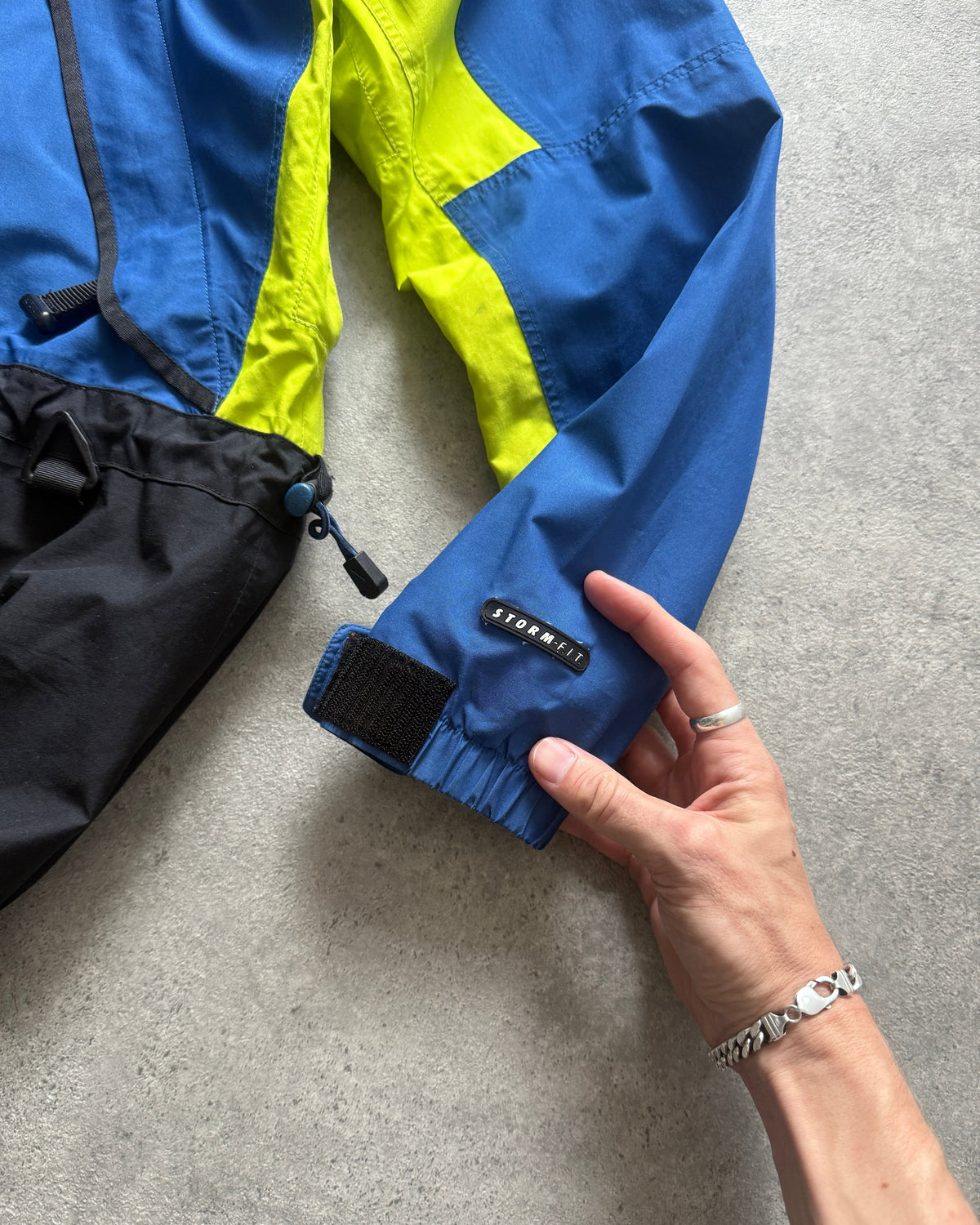 nike acg 1998 storm-fit technical waterproof jacket (L) | Large, Multicoloured