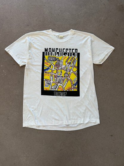 1990’s Manchester Streetwise T-Shirt - XL | X-Large, Red