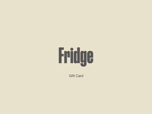 Fridge Gift Card