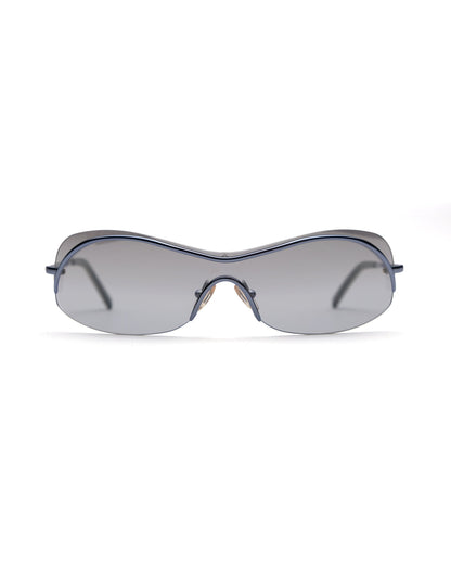 Romeo Gigli shield | O/S, Blue