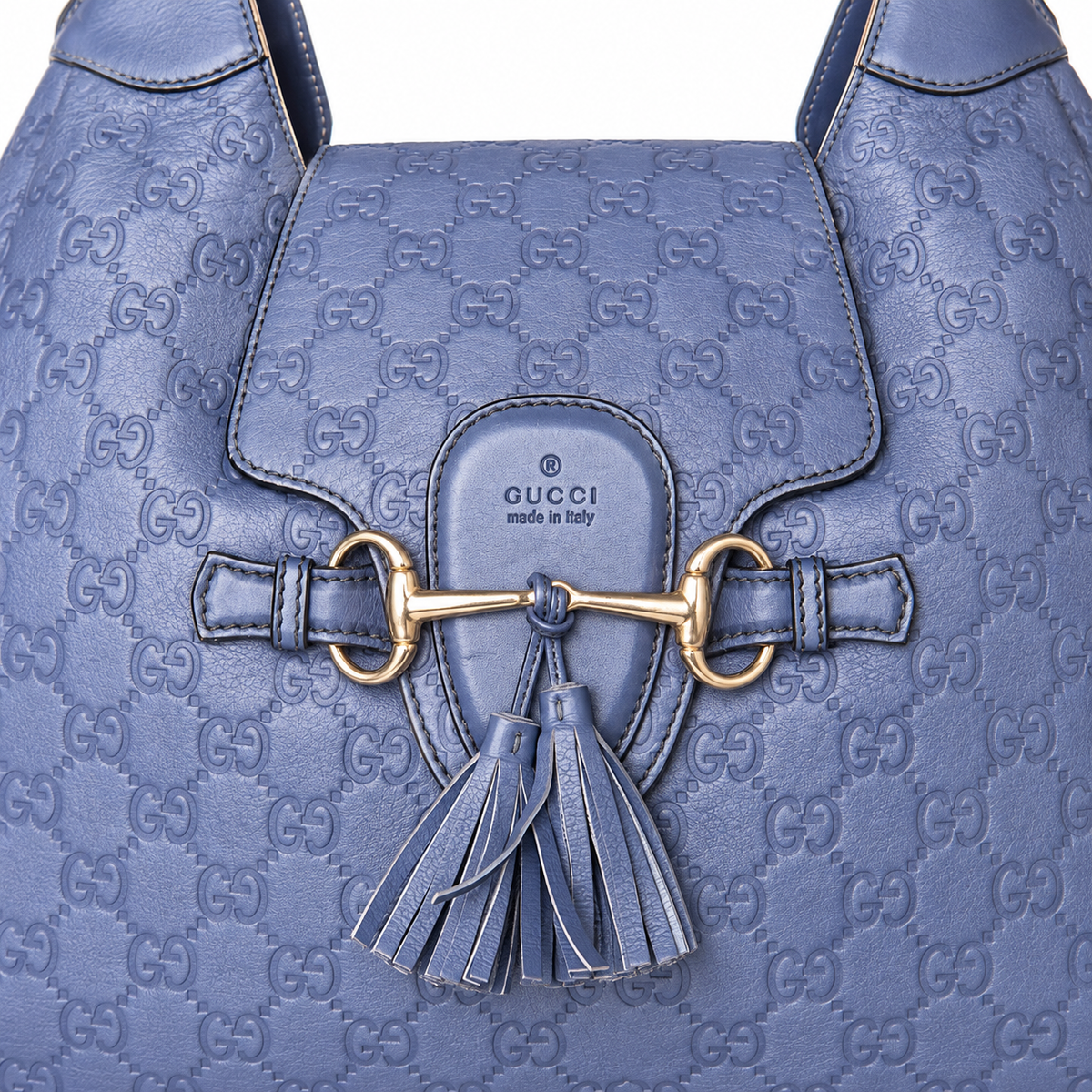 Gucci Guccissima Emily Hobo Bag | O/S, Red