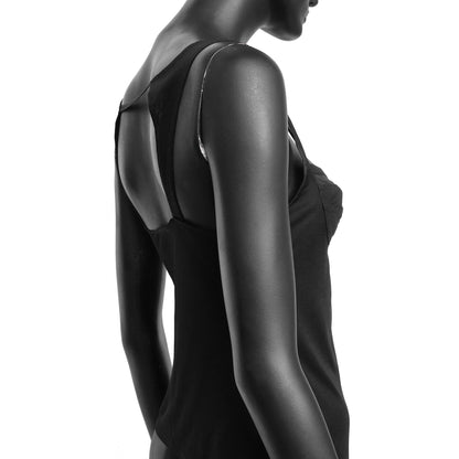 Gucci SS 2005 silk camisole with sheer panels and open back. Size S / UK 8-10.  Available at Artefact Archive.