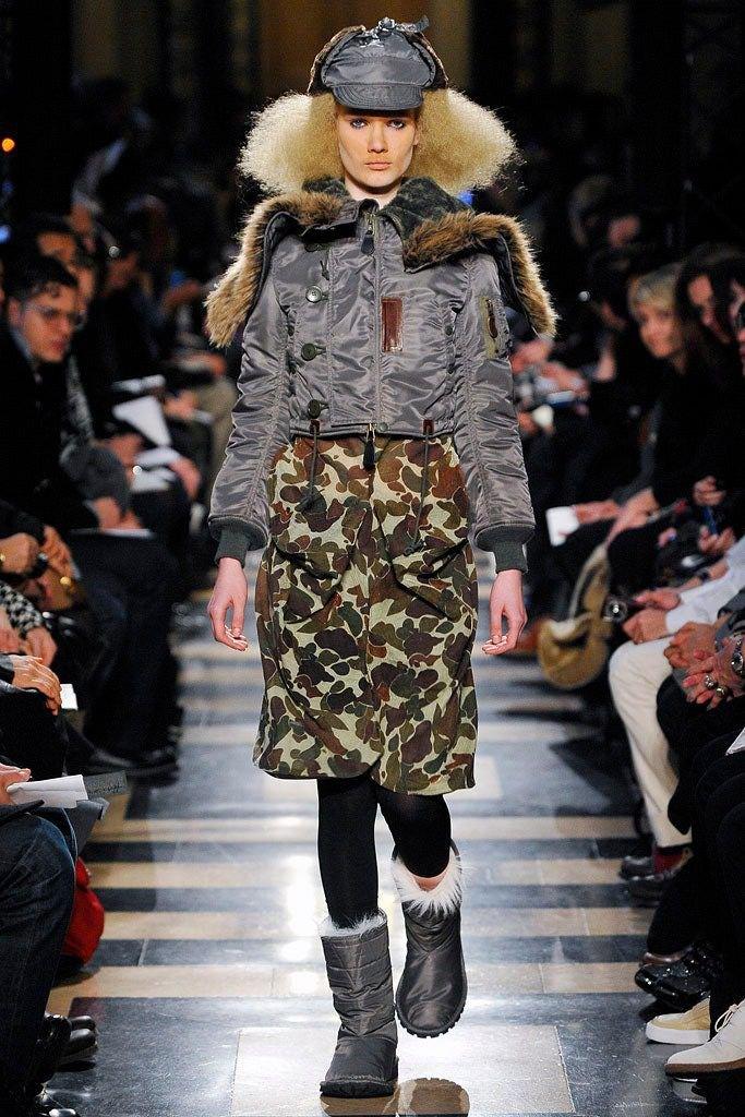 Junya Military cropped parka jacket - Known Source